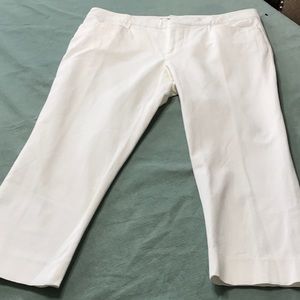 Chaps~~White Cropped 🌺🌺